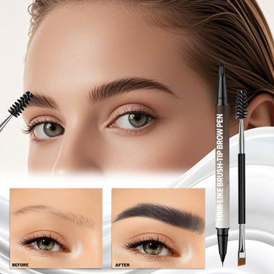 Lápiz de Cejas Doble Punta Resistente al Agua y Sudor - Image 14