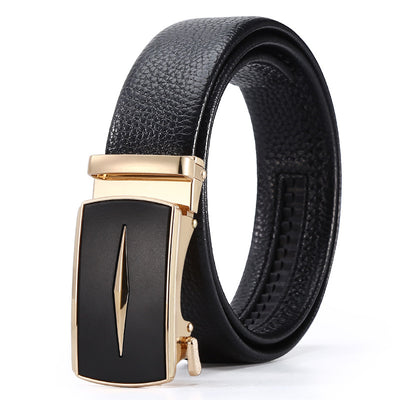 Cinturón de Cuero para Hombre con Hebilla Automática - Image 18