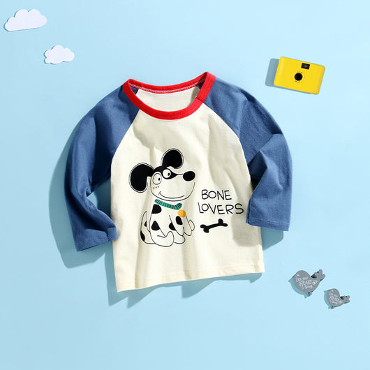 Camiseta Infantil de Algodón Puro con Manga Larga - Image 25