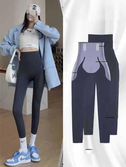Leggins Deportivos Plus Ajustados con Levantacaderas y Forro Polar - Image 2