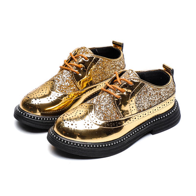 Zapatos Escolares de Cuero Estilo Británico para Primavera y Otoño