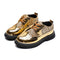Zapatos Escolares de Cuero Estilo Británico para Primavera y Otoño