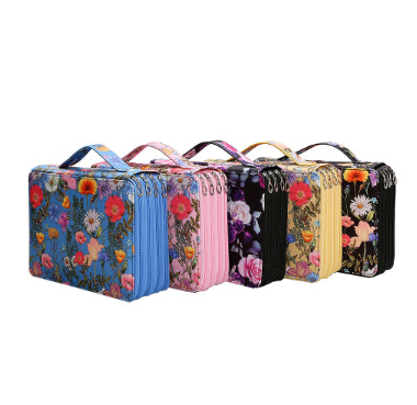 Estuche Organizador de Lápices Multicolor con 4 Compartimentos y Cierre - Image 16