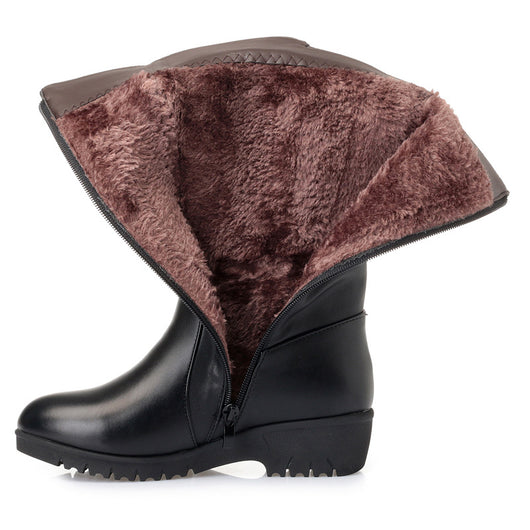 Botas de Invierno para Mujer con Tacón Cuña Plano - Image 2