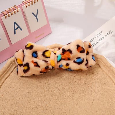 Diadema Estampada con Moño - Diseño Mixto Rayas, Lunares y Leopardo - Image 16