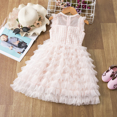 Vestido Infantil Fluffy Elegante y Dulce - Image 3