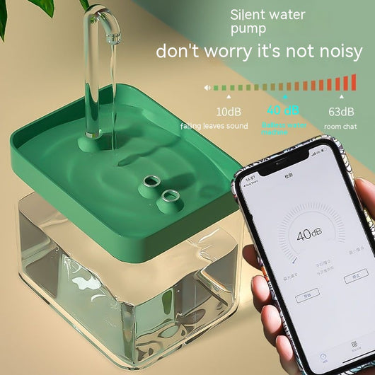 Fuente de Agua Automática Silenciosa para Gatos con Circulación Continua - Image 7