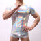 Chaleco de Cuero Charolado para Hombre - Estilo Juvenil Premium