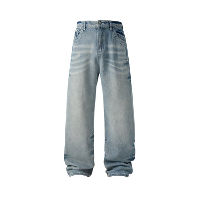 Jeans Rectos Anchos Estilo Americano para Hombre - Image 5