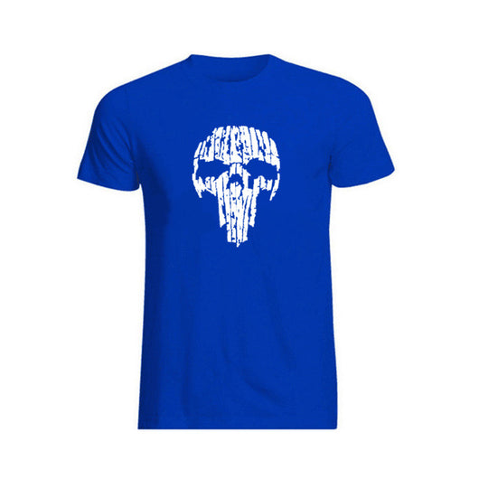 Playera Deportiva de Algodón Puro con Estampa Calavera Rota - Image 14