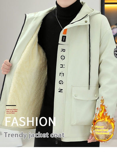 Chaqueta Térmica Acolchada con Capucha para Hombre - Abrigo Casual Invierno - Image 20