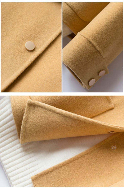 Abrigo Reversible de Lana para Mujeres Petite - Image 13