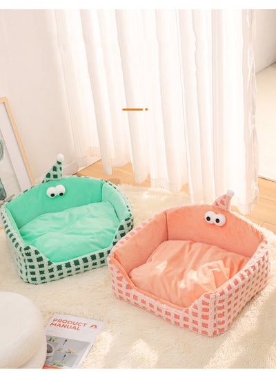 Nido Triangular Desmontable para Mascotas - Cama Térmica Acolchada para Gatos y Perros - Image 15