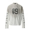 Vintage American Blouse with Distressed Effect and Urban Style