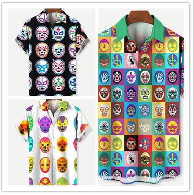 Camisa Hawaiana Estampada 3D para Hombre - Casual de Verano - Image 21
