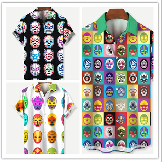 Camisa Hawaiana Estampada 3D para Hombre - Casual de Verano - Image 21
