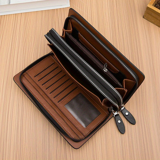 Portafolios Ejecutivo Doble Cierre Gran Capacidad para Hombre - Image 5