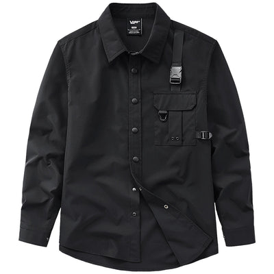 Chaqueta Camisa Casual para Trabajo - Estilo Moderno y Versátil - Image 8
