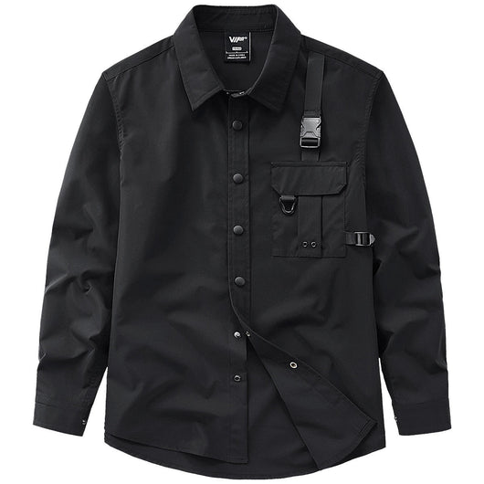 Chaqueta Camisa Casual para Trabajo - Estilo Moderno y Versátil - Image 8
