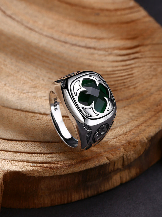 Anillo Abierto Retro Personalizado - Joya Trendy con Diseño Único - Image 8