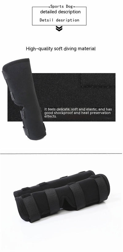 Rodillera Protectora para Perros con Soporte Antilamido y Recuperación Articular - Image 9