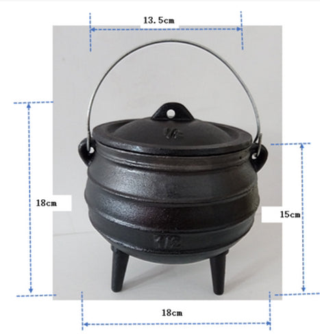 Caldero de Hierro Fundido con Trípode - Olla Tradicional Sudafricana - Image 7