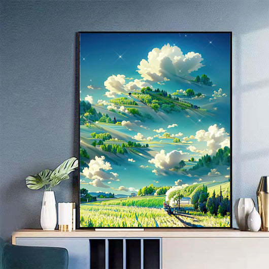 Cuadro Digital Tiangong - Pintura Decorativa Colorida - Image 8