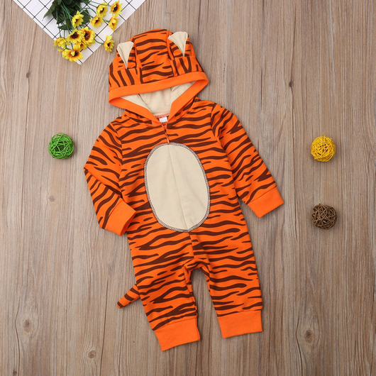 Pijama Enterizo con Capucha Estampado para Niños - Image 15