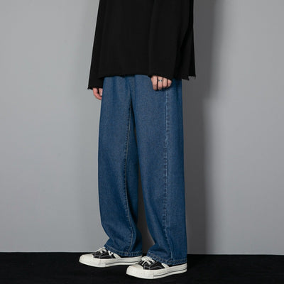 Pantalones Vaqueros Rectos Estilo Hong Kong con Efecto Adelgazante para Hombre - Image 34