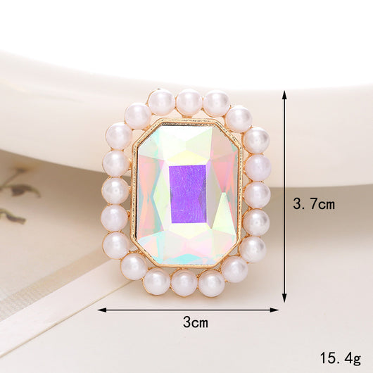 Adornos de Cristal Brillante para Zapatos - Accesorios DIY Estilo Clásico con Flor de Perla - Image 65