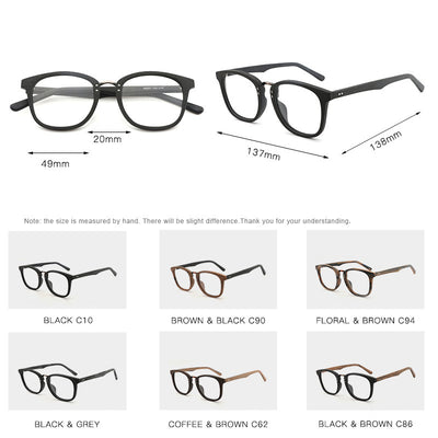Lentes Marco Grande Efecto Madera - Image 3