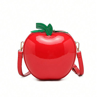 Bolsa Portátil con Diseño de Manzana para Teléfono y Maquillaje - Image 6