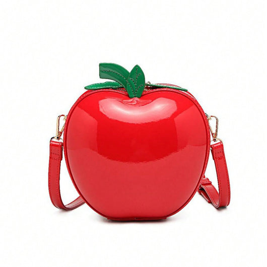 Bolsa Portátil con Diseño de Manzana para Teléfono y Maquillaje - Image 6