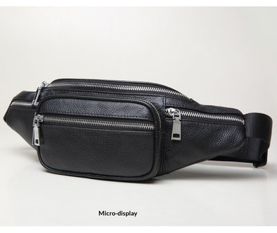 Bolsa de Cintura en Cuero Genuino - Gran Capacidad y Durabilidad - Image 17