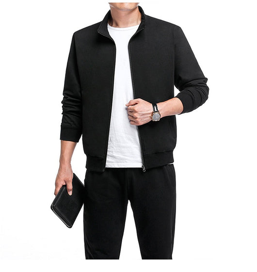 Conjunto Deportivo de 2 Piezas Talla Grande - Cardigan Casual Primavera Otoño - Image 15