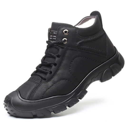 Zapatos de Invierno para Hombre con Forro de Terciopelo y Algodón Grueso - Image 13