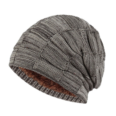 Gorro Tejido Grueso Fashion Plus Terciopelo - Calidez y Estilo - Image 9