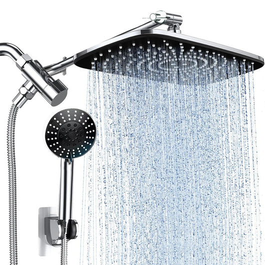 Conjunto de Ducha Elegante Negro con Cabezal de 3 Funciones - Image 2