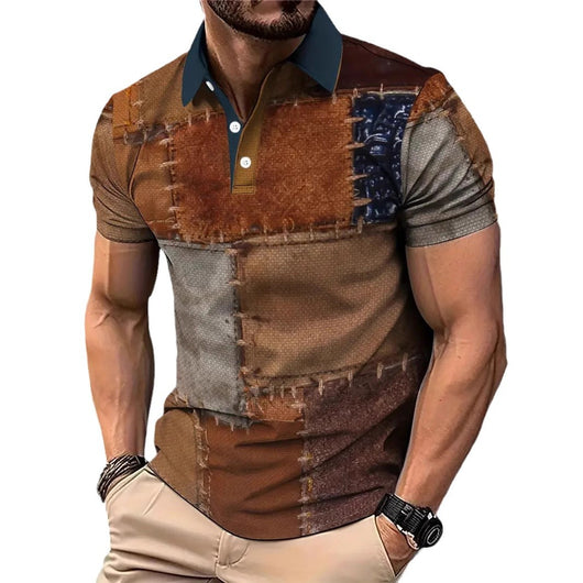 Polo Clásico de Manga Corta con Solapa para Hombre - Image 5