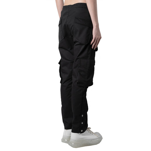 Pantalones Cargo Multibolsillos de Corte Recto Unisex - Estilo Urbano Casual - Image 9