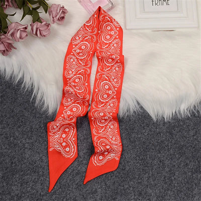 Pañuelo de Seda Estampado para Mujer - Accesorio Versátil Twill - Image 17
