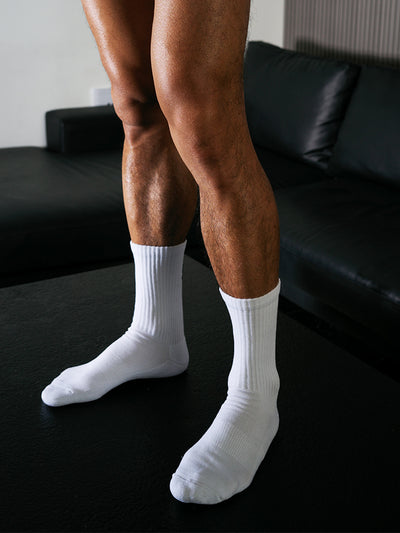 Calcetines Deportivos Largos de Algodón con Soporte de Arco - Image 2