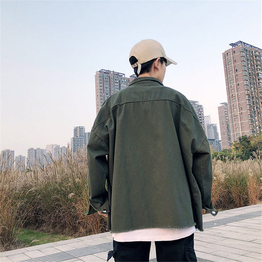 Chaqueta Casual Oversized Estilo Coreano Hong Kong - Image 2