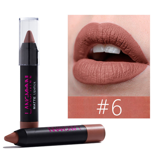 Labial Terciopelo Langmanni Resistente al Agua y Antiadherente - Image 4