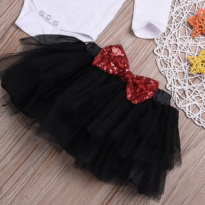 Vestido Princesa de Malla para Niñas - Conjunto Elegante - Image 3
