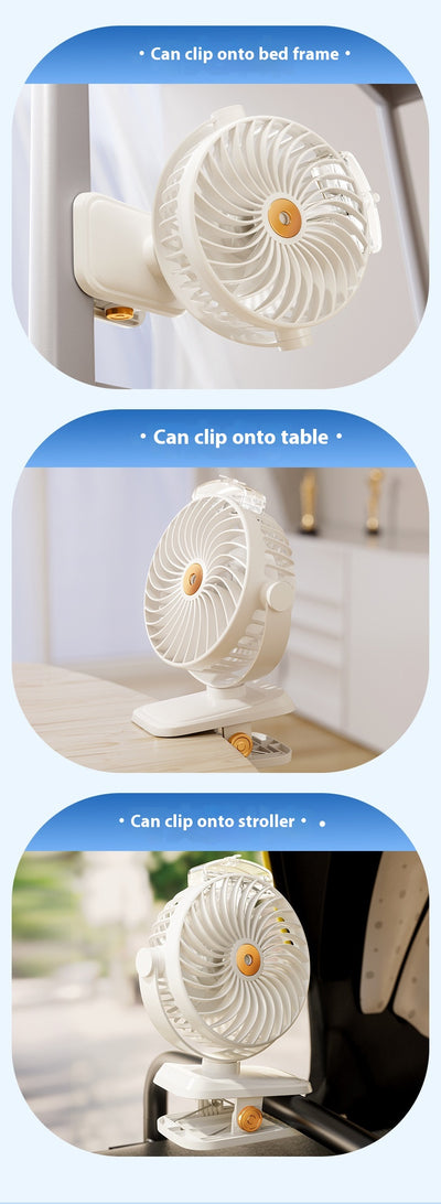 Ventilador Portátil USB con Clip y Función de Spray - Image 15