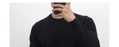 Suéter Básico Cuello Redondo para Hombre - Pullover Versátil - Image 27