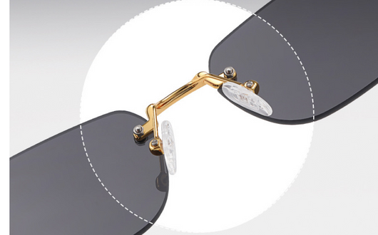 Gafas de Sol Cuadradas sin Marco Jett - Diseño Minimalista - Image 11