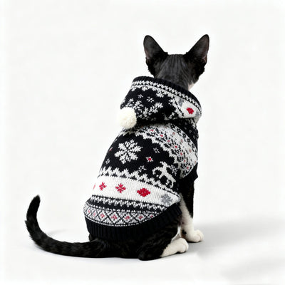 Suéter Navideño para Gatos Sin Pelo - Abrigador para Otoño e Invierno - Image 10
