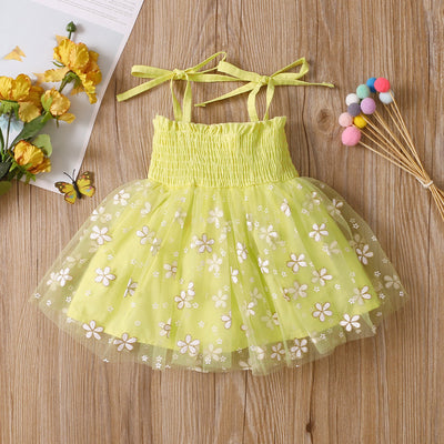 Falda de Tirantes Mesh de 4 Colores para Niñas - Image 3